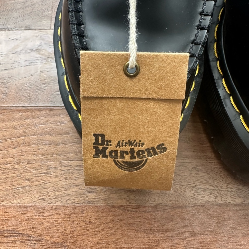 NWT Dr. Martens Black Tassel Platform Loafers - Picture 10 of 10
